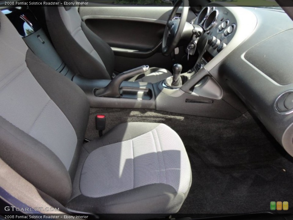 Ebony Interior Photo for the 2008 Pontiac Solstice Roadster #53762153