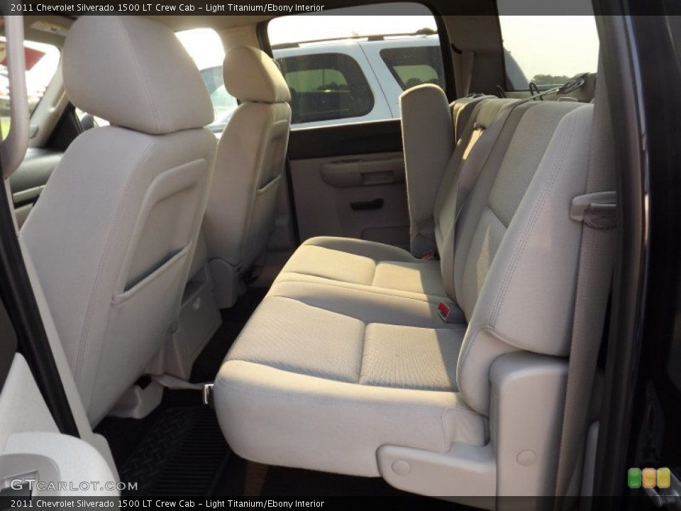 Light Titanium/Ebony Interior Photo for the 2011 Chevrolet Silverado 1500 LT Crew Cab #53762303