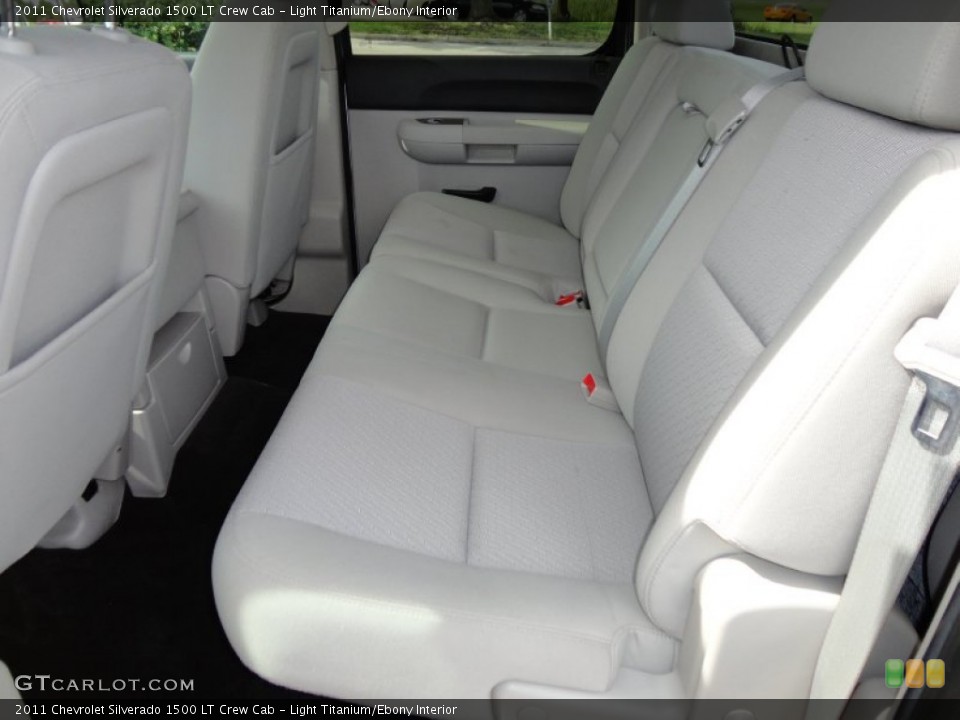Light Titanium/Ebony Interior Photo for the 2011 Chevrolet Silverado 1500 LT Crew Cab #53762462