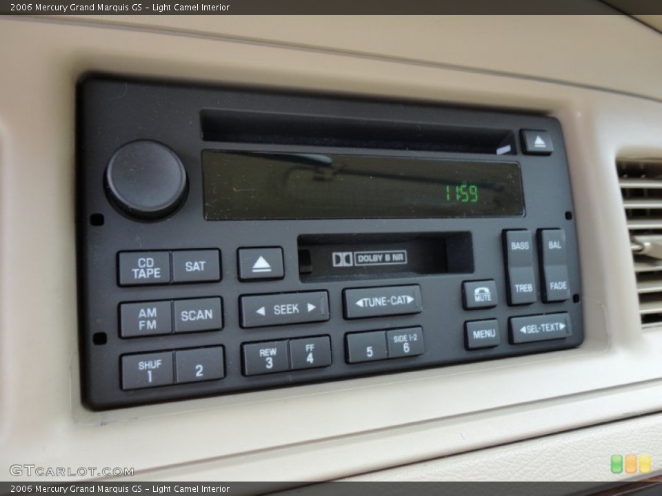 Light Camel Interior Audio System for the 2006 Mercury Grand Marquis GS #53763479