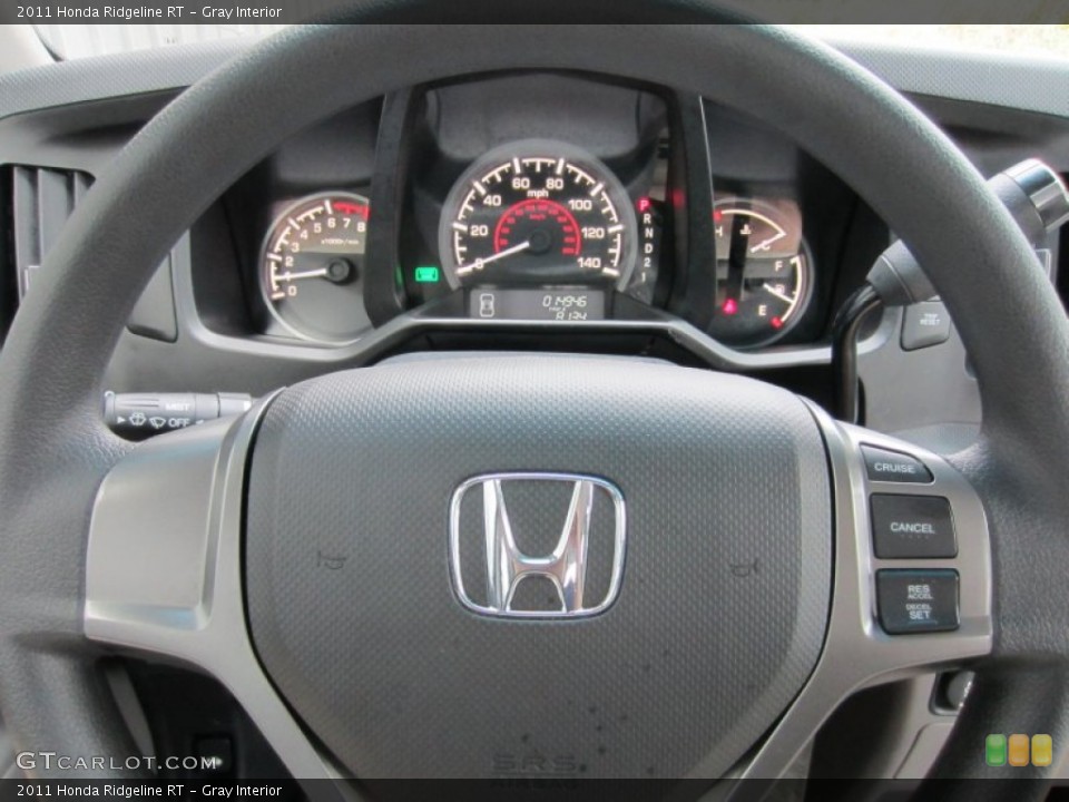 Gray Interior Steering Wheel for the 2011 Honda Ridgeline RT #53766470