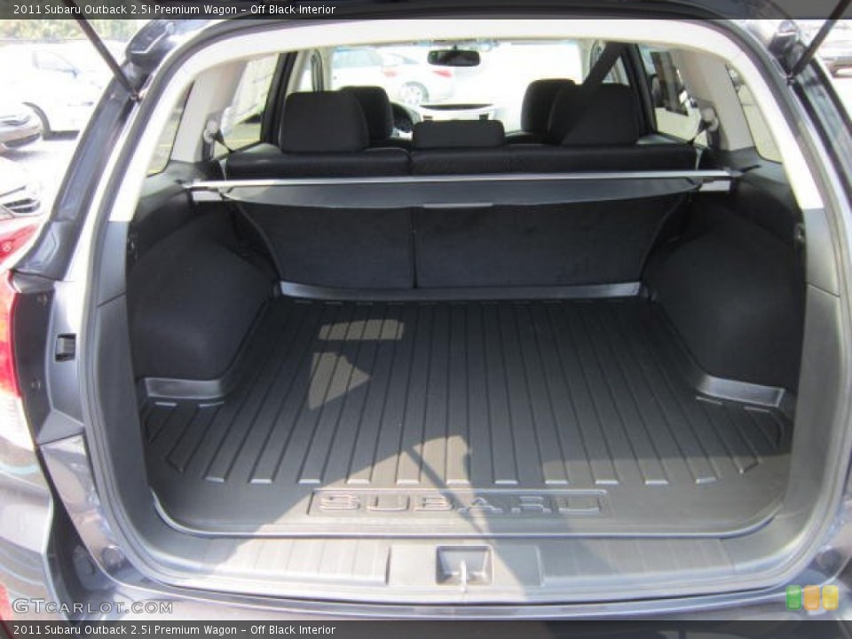 Off Black Interior Trunk for the 2011 Subaru Outback 2.5i Premium Wagon #53770395