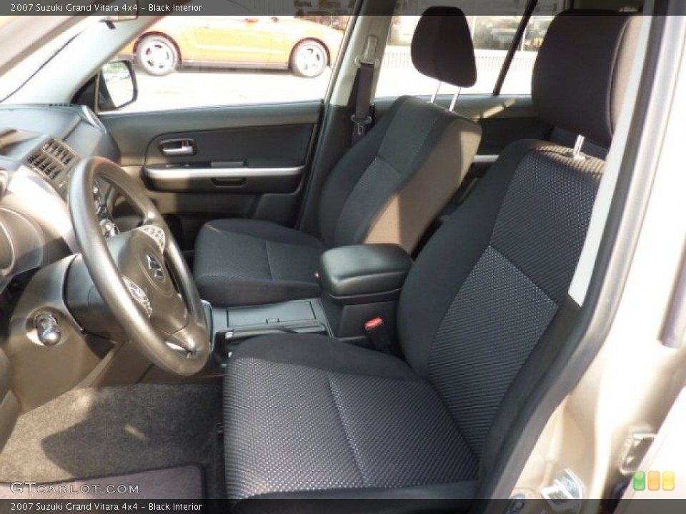 Black Interior Photo for the 2007 Suzuki Grand Vitara 4x4 #53770625