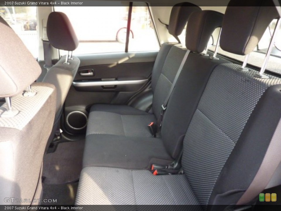 Black Interior Photo for the 2007 Suzuki Grand Vitara 4x4 #53770631