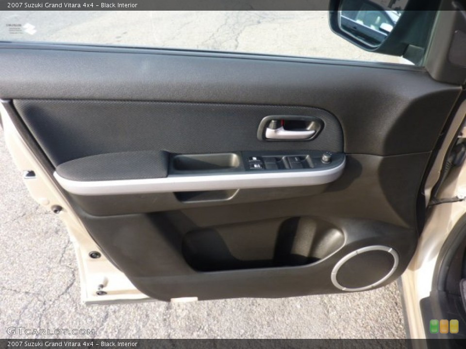 Black Interior Door Panel for the 2007 Suzuki Grand Vitara 4x4 #53770652