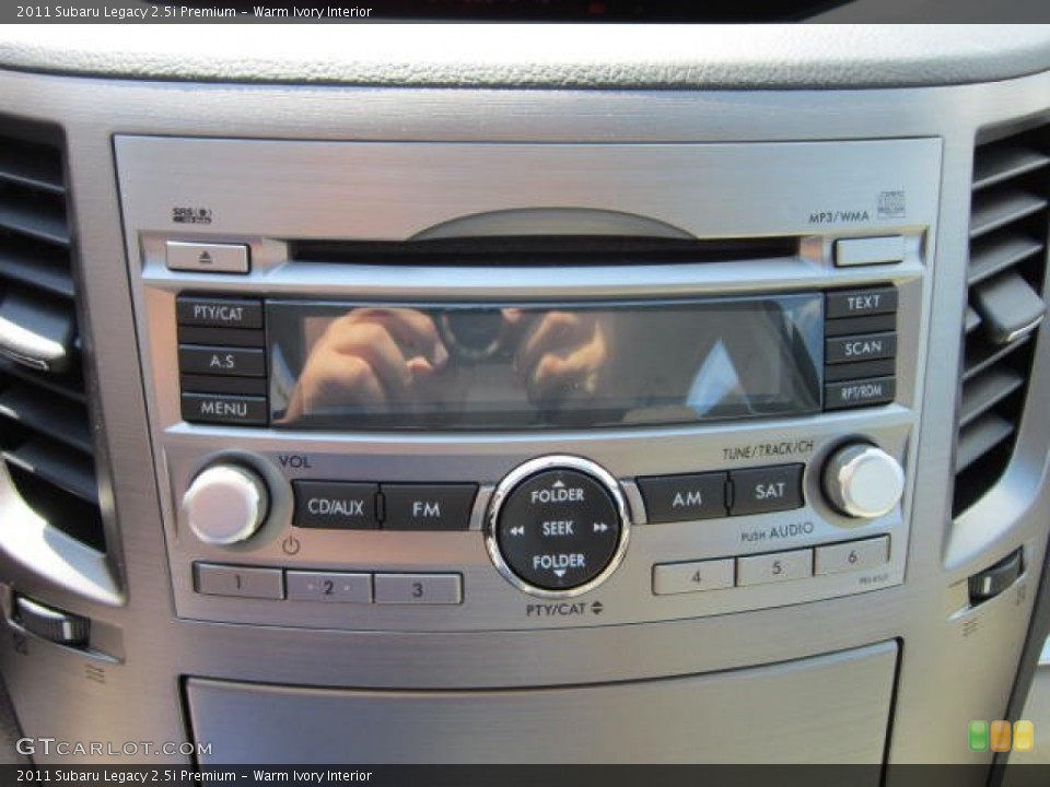 Warm Ivory Interior Audio System for the 2011 Subaru Legacy 2.5i Premium #53771000