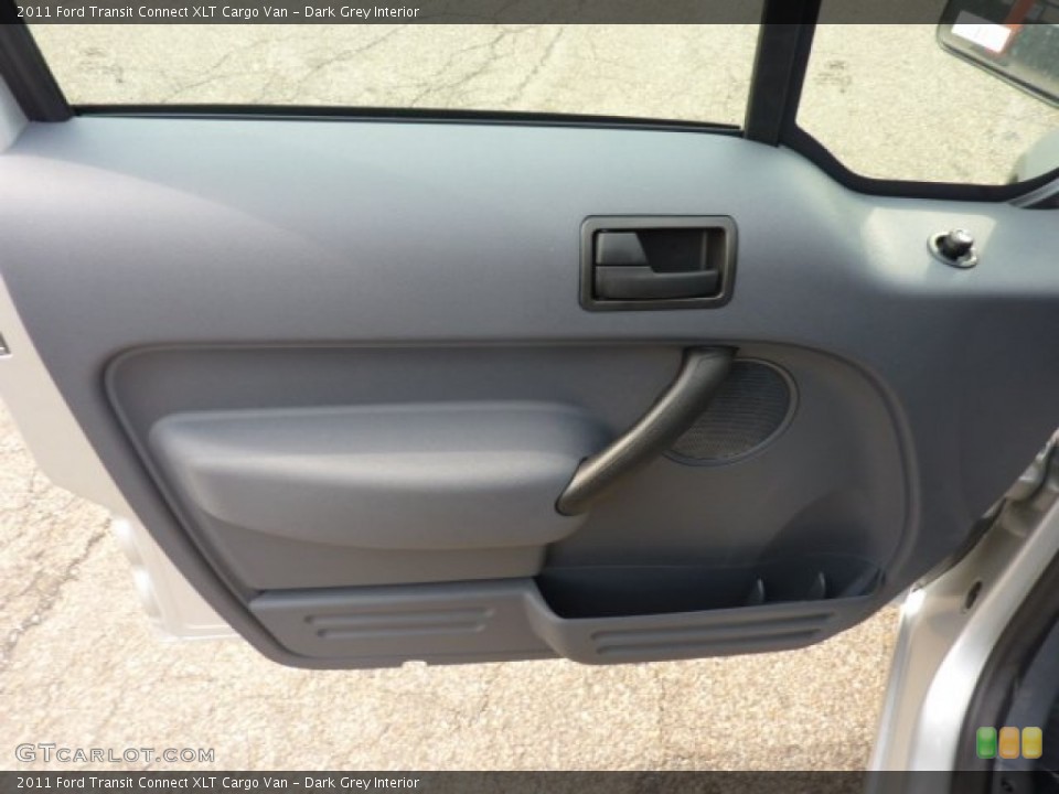 Dark Grey Interior Door Panel for the 2011 Ford Transit Connect XLT Cargo Van #53774536