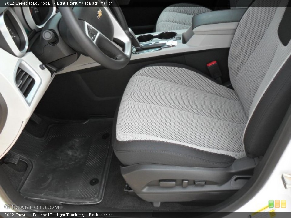 Light Titanium/Jet Black Interior Photo for the 2012 Chevrolet Equinox LT #53774777