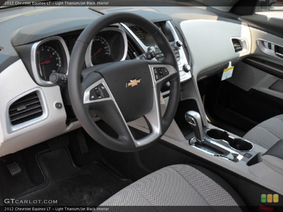Light Titanium/Jet Black Interior Prime Interior for the 2012 Chevrolet Equinox LT #53774879