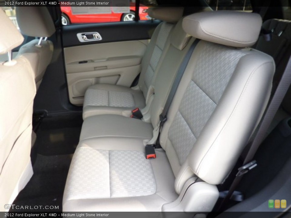 Medium Light Stone Interior Photo for the 2012 Ford Explorer XLT 4WD #53774896