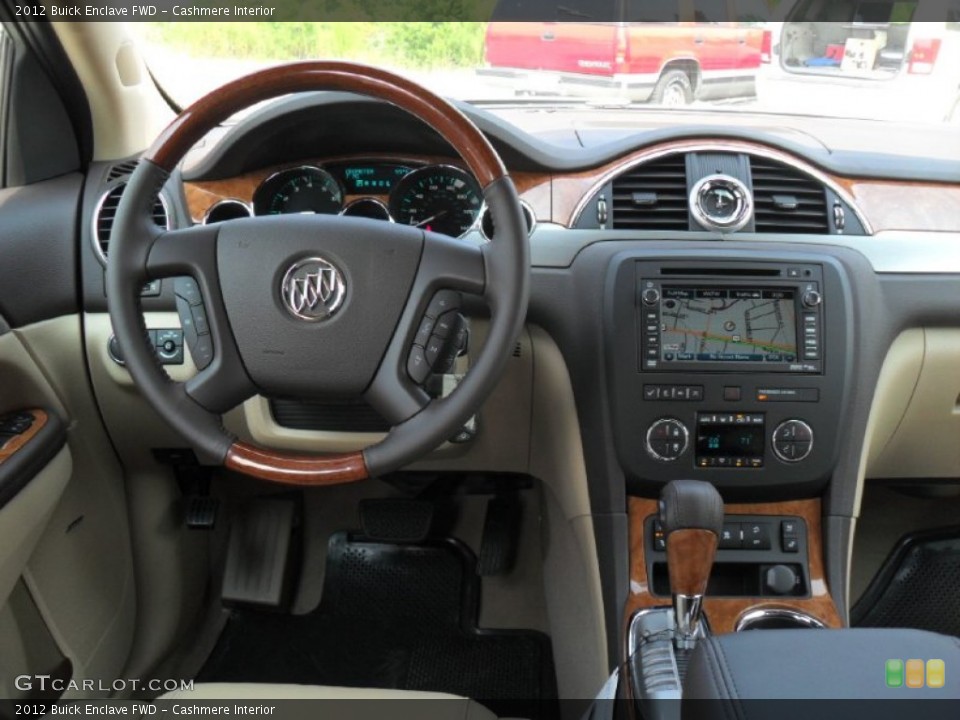 Cashmere Interior Dashboard for the 2012 Buick Enclave FWD #53774978