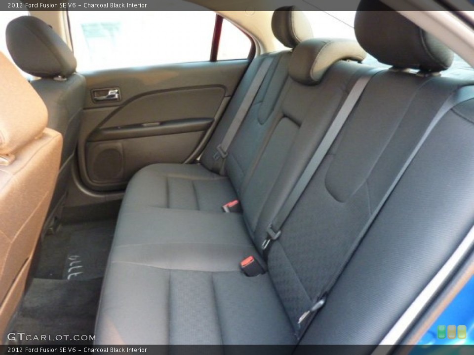 Charcoal Black Interior Photo for the 2012 Ford Fusion SE V6 #53775171