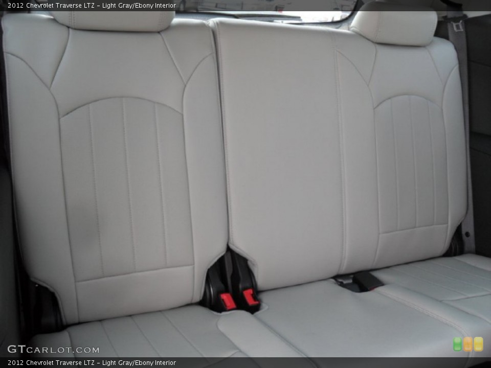 Light Gray/Ebony Interior Photo for the 2012 Chevrolet Traverse LTZ #53775180