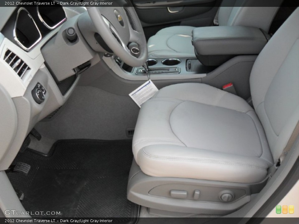 Dark Gray/Light Gray Interior Photo for the 2012 Chevrolet Traverse LT #53775276