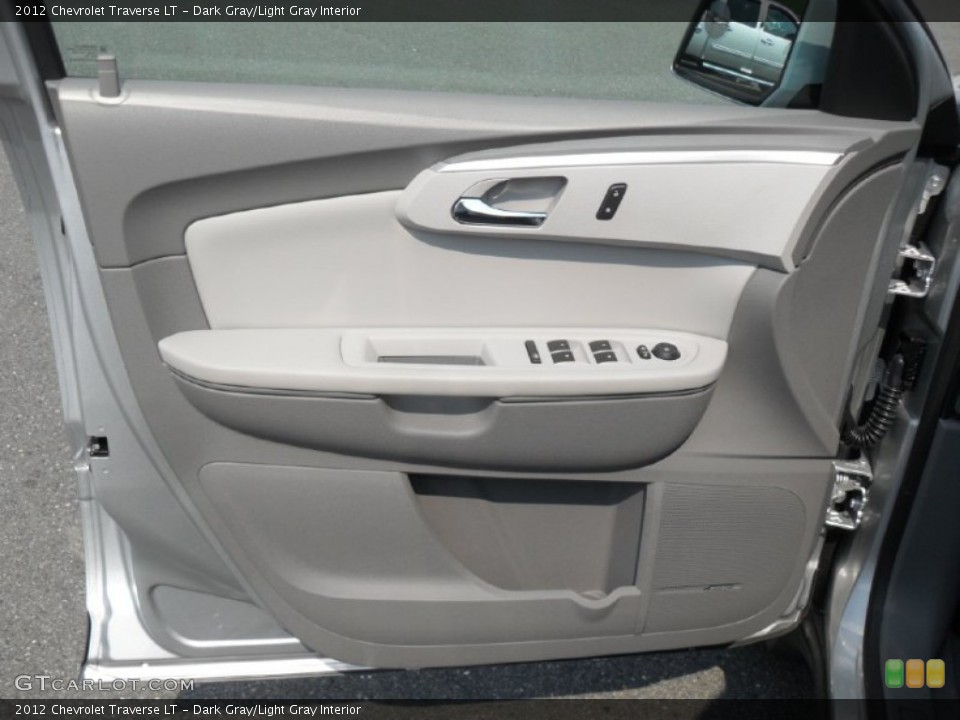 Dark Gray/Light Gray Interior Door Panel for the 2012 Chevrolet Traverse LT #53775285