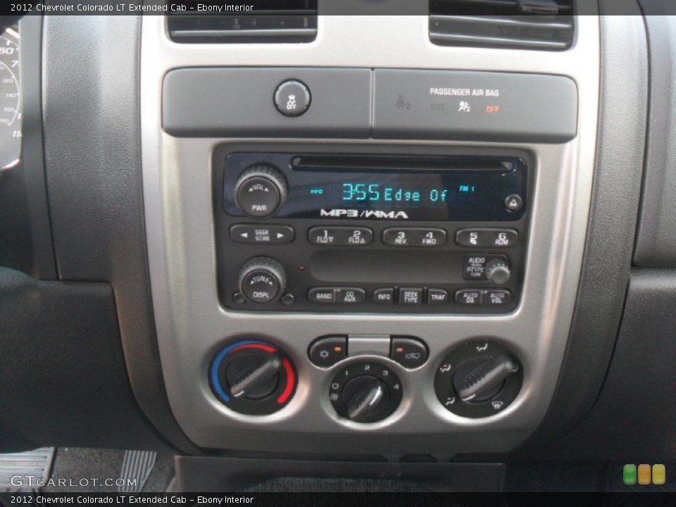 Ebony Interior Audio System for the 2012 Chevrolet Colorado LT Extended Cab #53776234