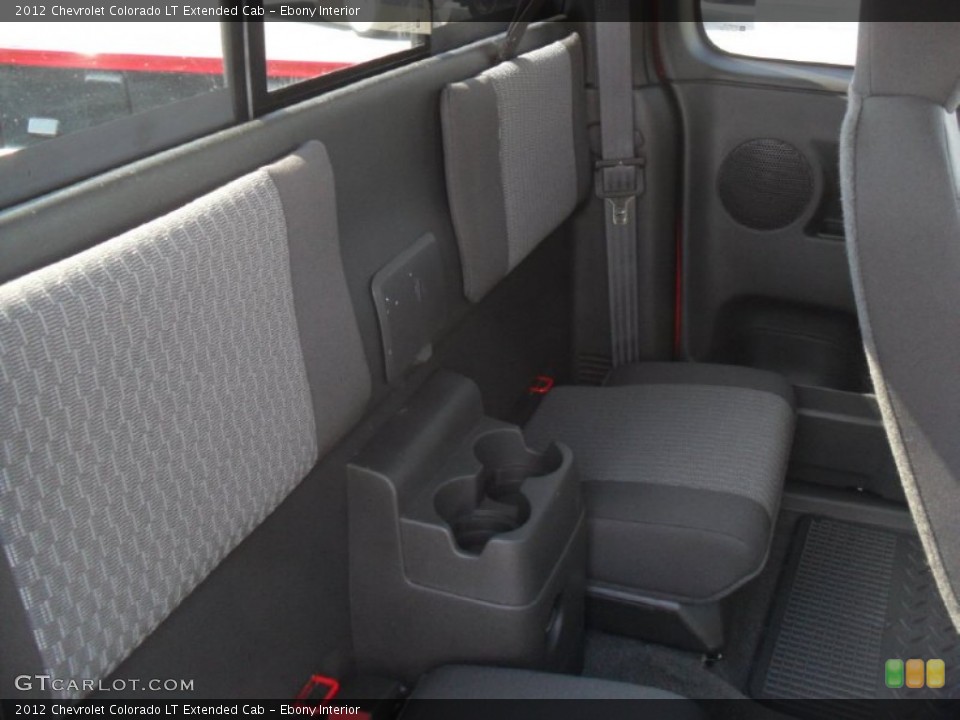 Ebony Interior Photo for the 2012 Chevrolet Colorado LT Extended Cab #53776273