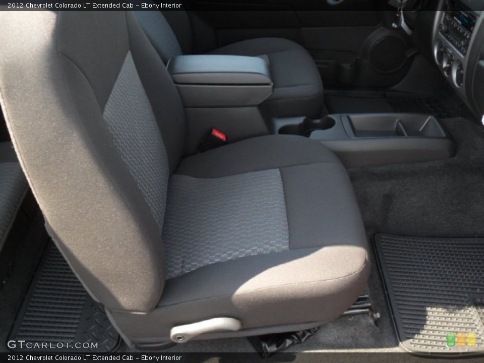 Ebony Interior Photo for the 2012 Chevrolet Colorado LT Extended Cab #53776279
