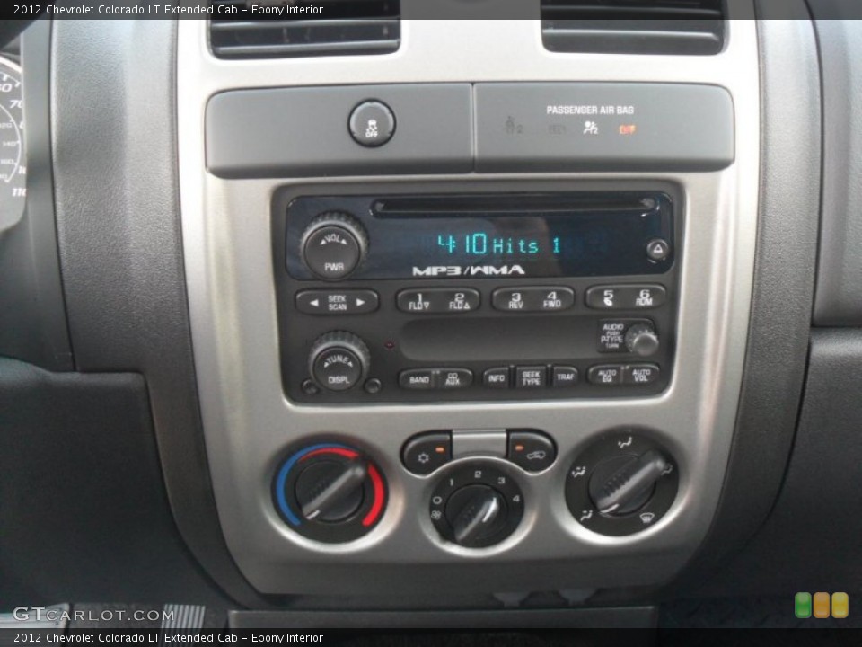 Ebony Interior Audio System for the 2012 Chevrolet Colorado LT Extended Cab #53776372