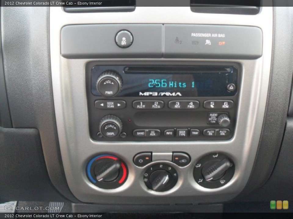 Ebony Interior Audio System for the 2012 Chevrolet Colorado LT Crew Cab #53776538