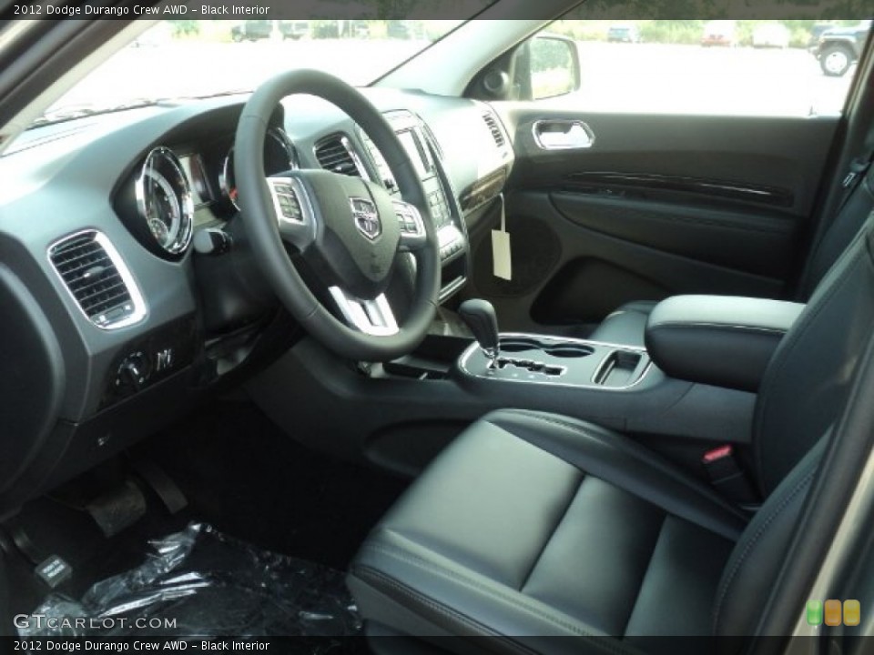 Black Interior Photo for the 2012 Dodge Durango Crew AWD #53776801