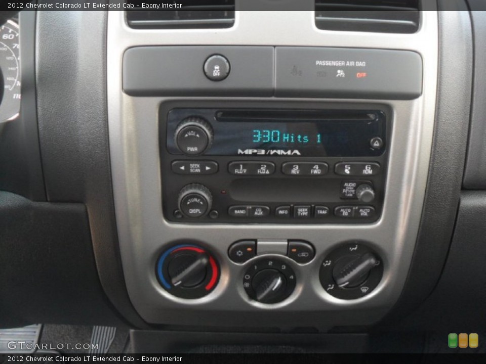 Ebony Interior Audio System for the 2012 Chevrolet Colorado LT Extended Cab #53777074