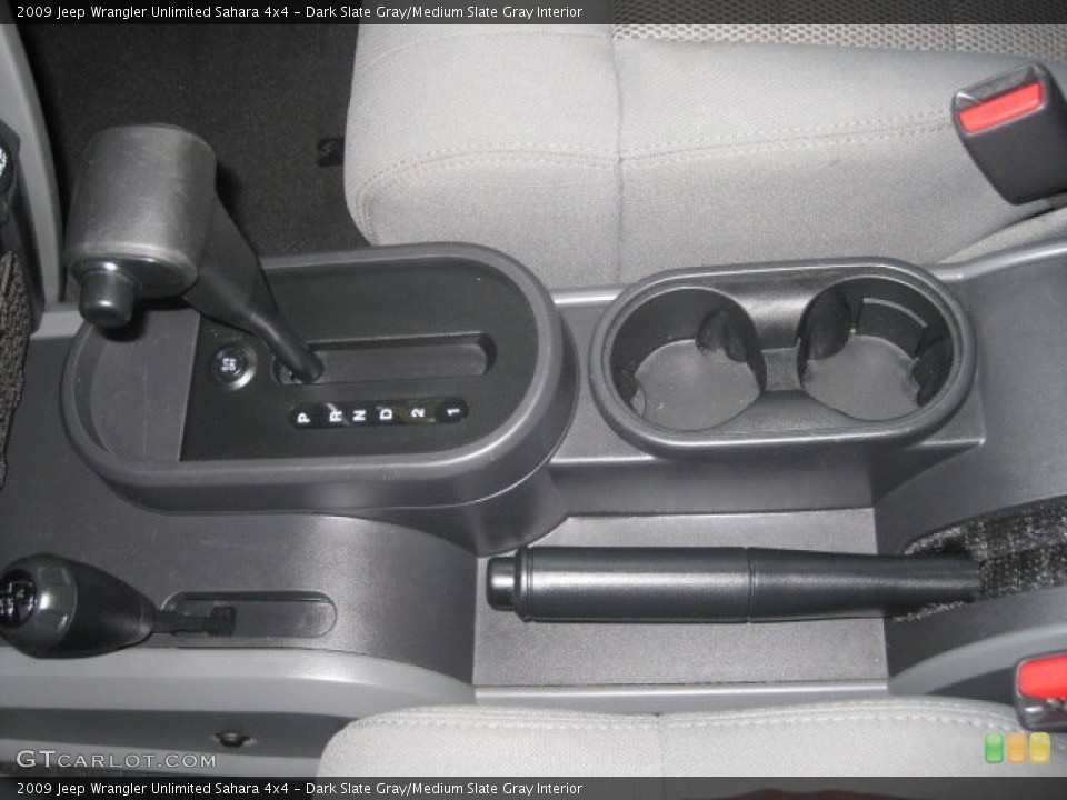 Dark Slate Gray/Medium Slate Gray Interior Transmission for the 2009 Jeep Wrangler Unlimited Sahara 4x4 #53777245