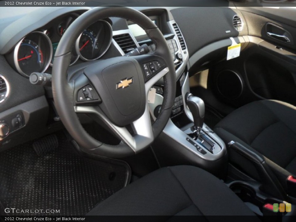 Jet Black Interior Prime Interior for the 2012 Chevrolet Cruze Eco #53777785