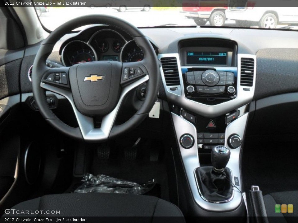 Jet Black Interior Dashboard for the 2012 Chevrolet Cruze Eco #53778266