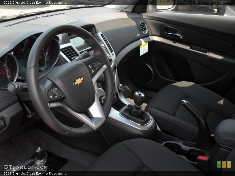 Jet Black Interior Prime Interior for the 2012 Chevrolet Cruze Eco #53778382