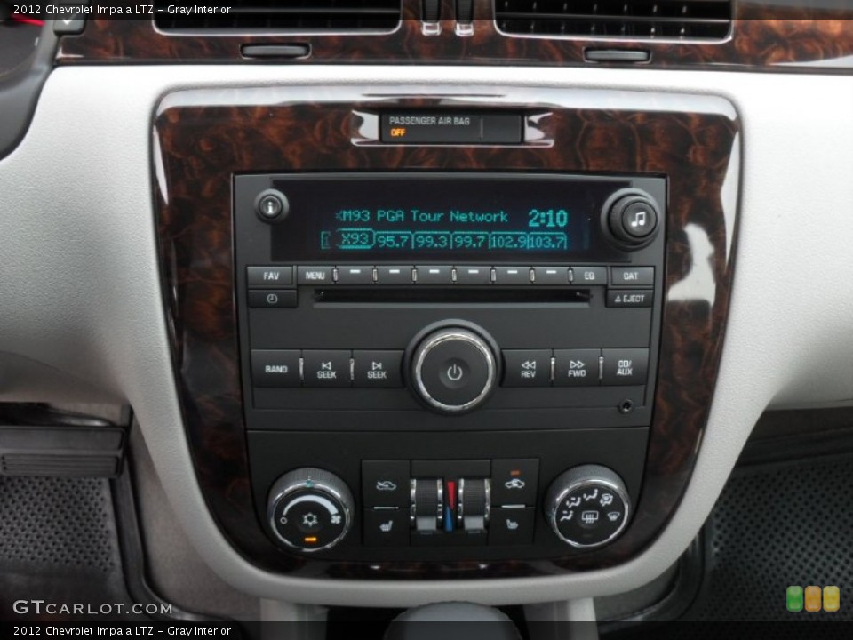 Gray Interior Audio System for the 2012 Chevrolet Impala LTZ #53778817