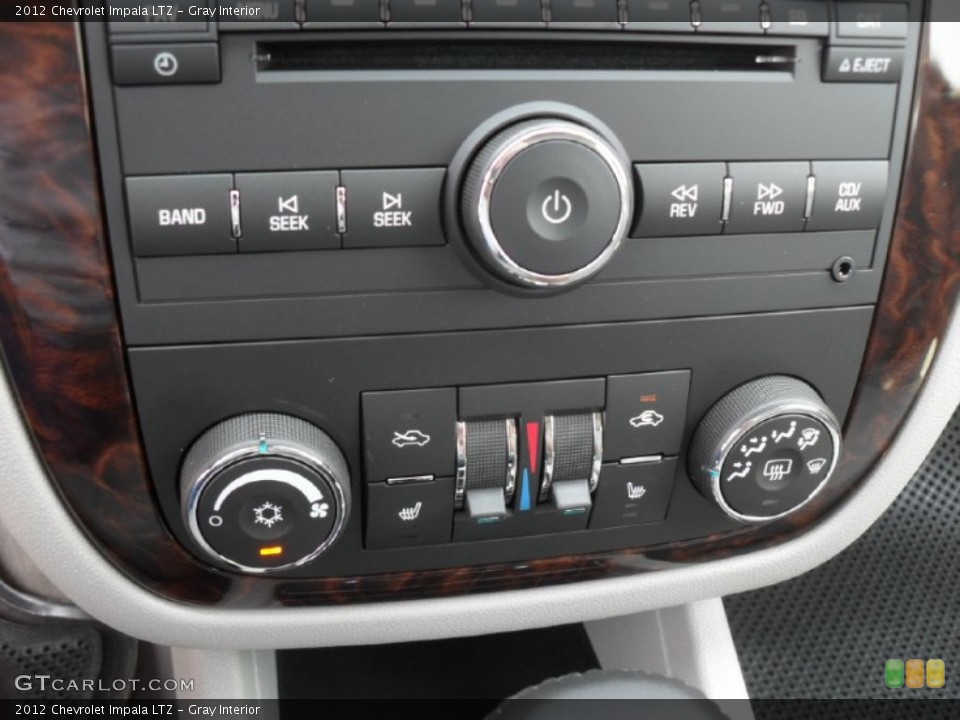Gray Interior Controls for the 2012 Chevrolet Impala LTZ #53778829