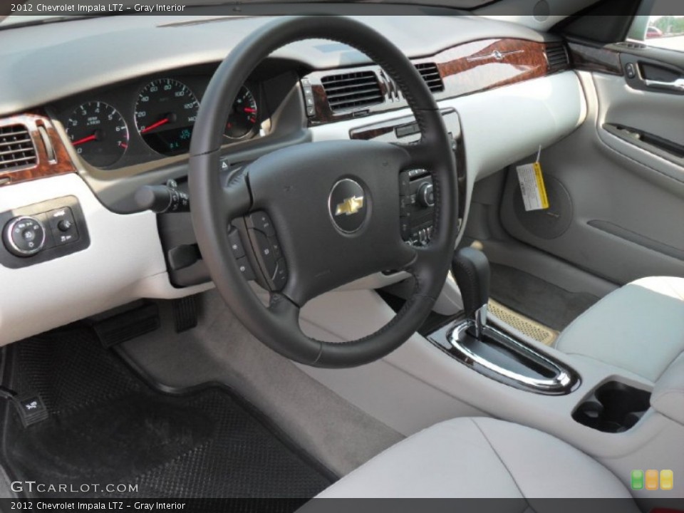 Gray Interior Prime Interior for the 2012 Chevrolet Impala LTZ #53778991