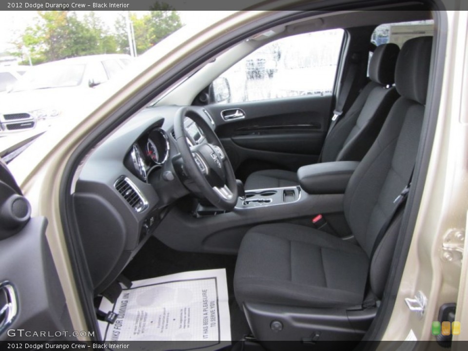 Black Interior Photo for the 2012 Dodge Durango Crew #53779078