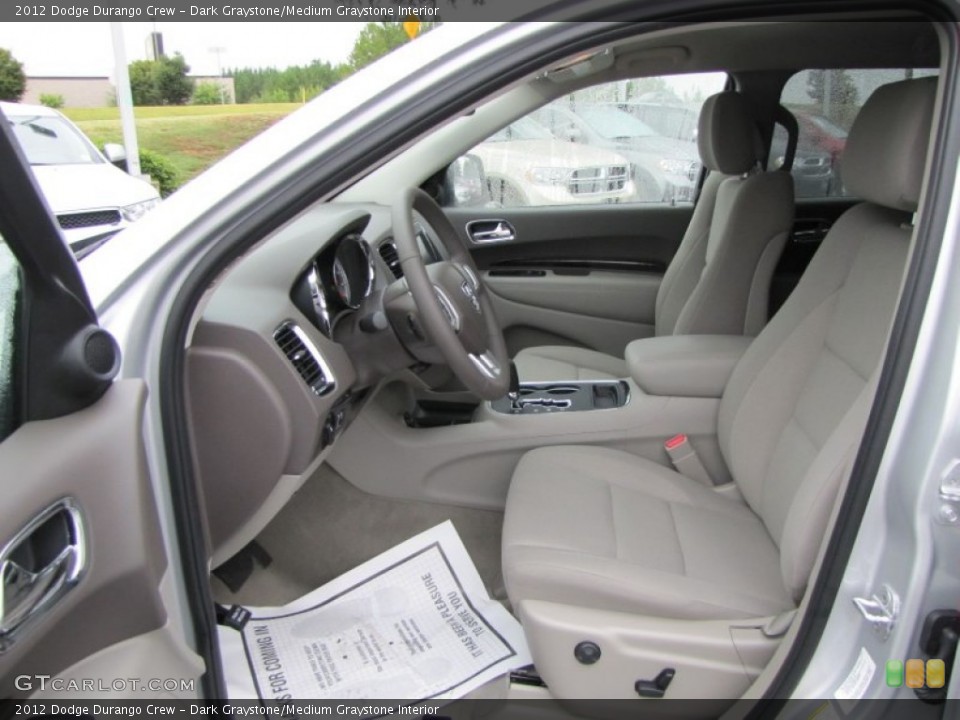 Dark Graystone/Medium Graystone Interior Photo for the 2012 Dodge Durango Crew #53779255