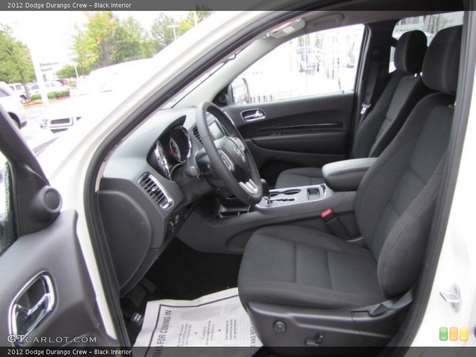 Black Interior Photo for the 2012 Dodge Durango Crew #53779414