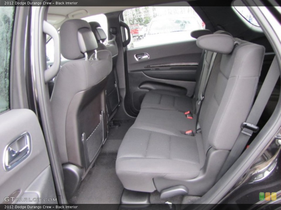 Black Interior Photo for the 2012 Dodge Durango Crew #53779570
