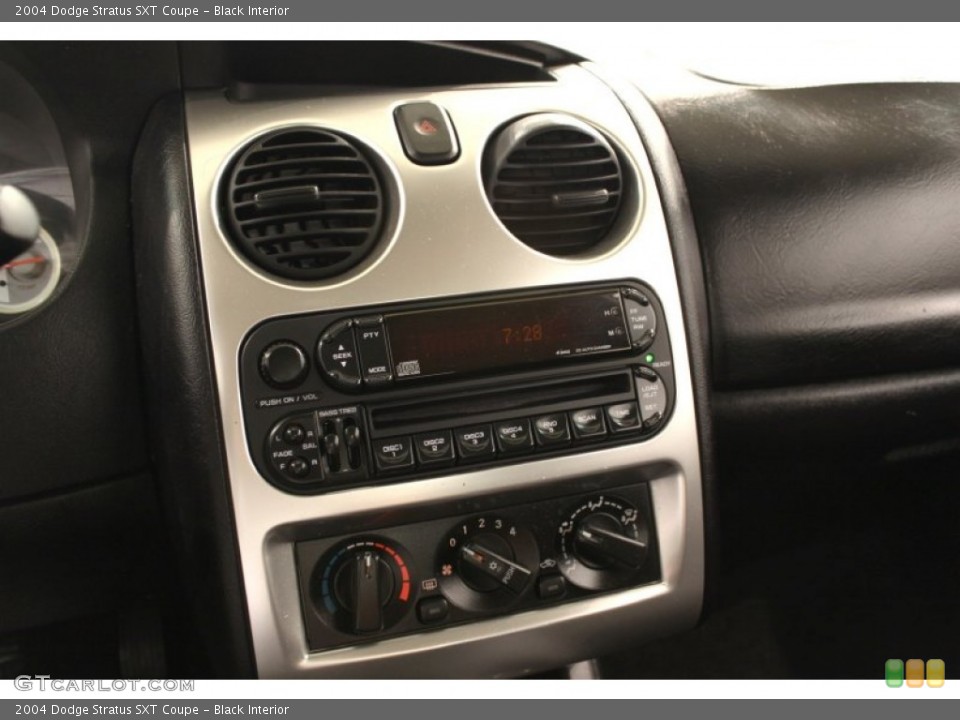Black Interior Audio System for the 2004 Dodge Stratus SXT Coupe #53779913