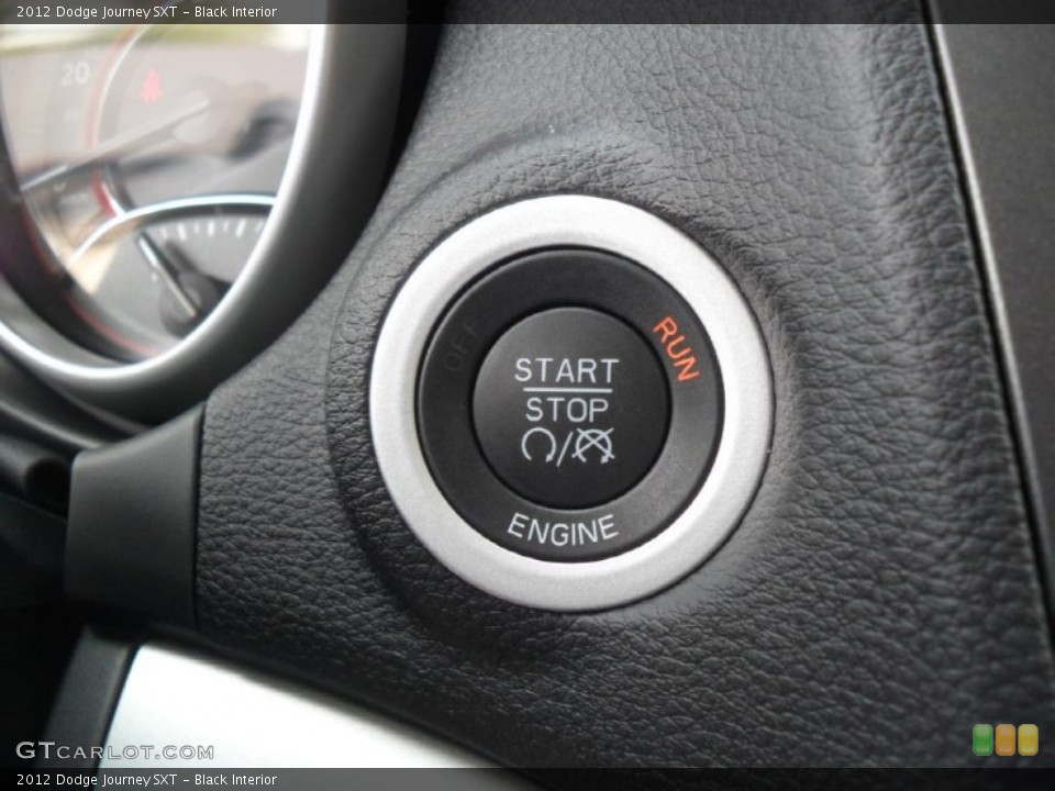 Black Interior Controls for the 2012 Dodge Journey SXT #53782030