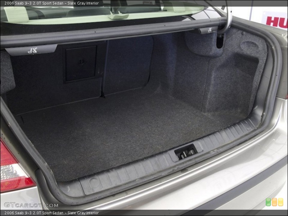 Slate Gray Interior Trunk for the 2006 Saab 9-3 2.0T Sport Sedan #53782102