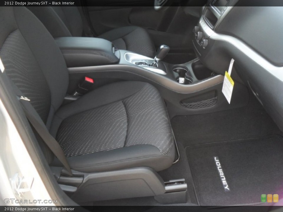 Black Interior Photo for the 2012 Dodge Journey SXT #53782150