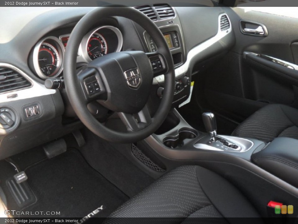 Black Interior Prime Interior for the 2012 Dodge Journey SXT #53782222