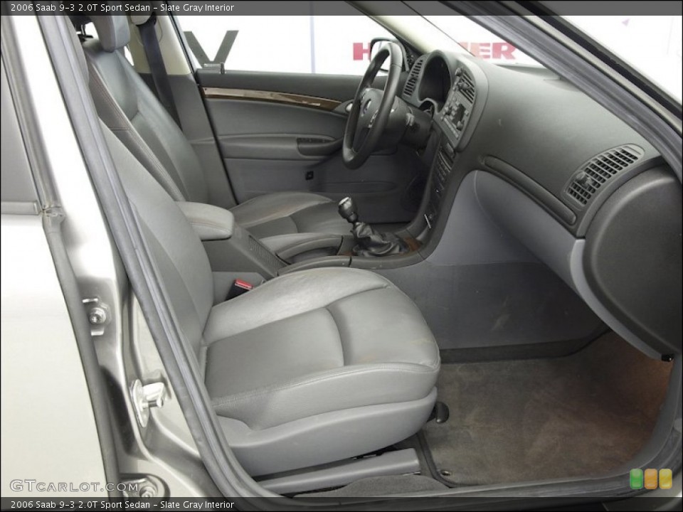 Slate Gray Interior Photo for the 2006 Saab 9-3 2.0T Sport Sedan #53782249