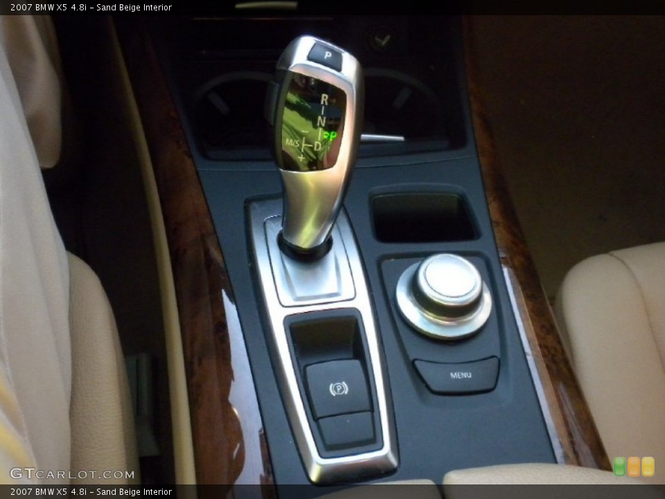 Sand Beige Interior Transmission for the 2007 BMW X5 4.8i #53785831