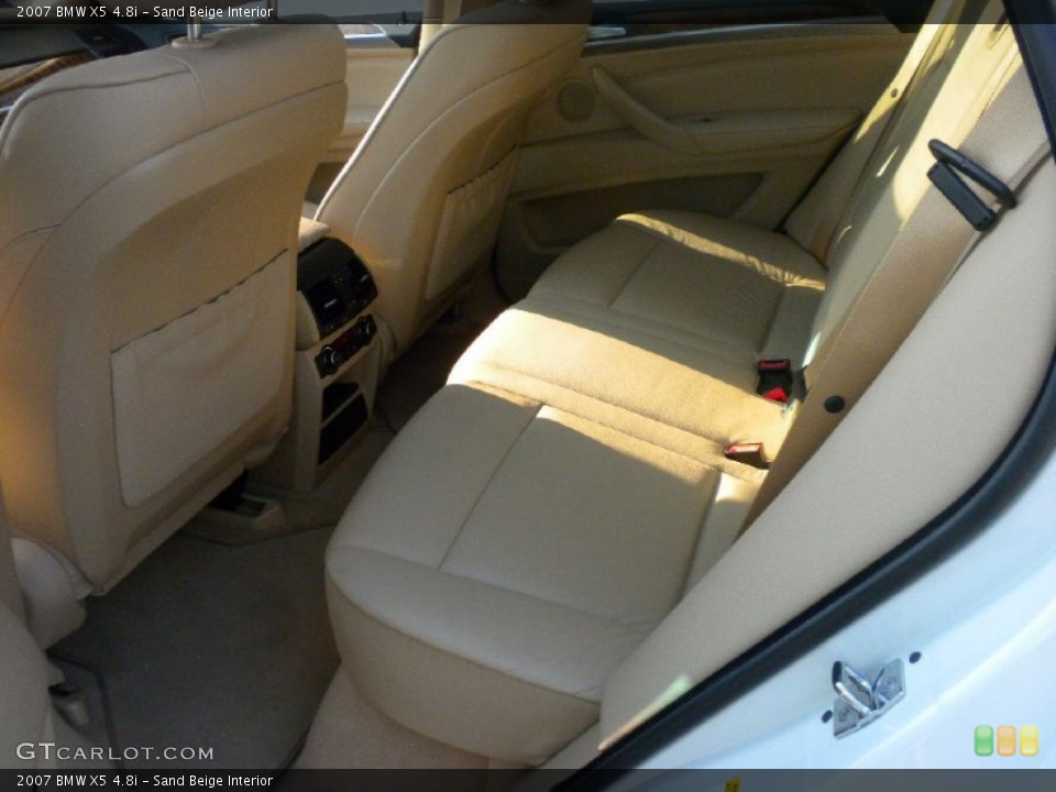 Sand Beige Interior Photo for the 2007 BMW X5 4.8i #53785869