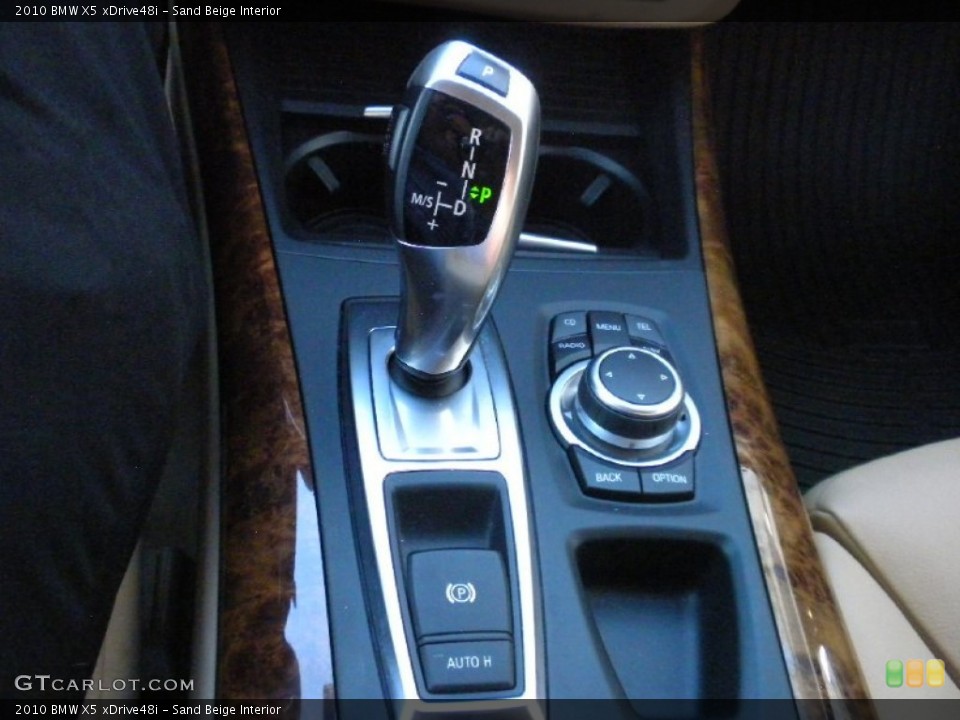 Sand Beige Interior Transmission for the 2010 BMW X5 xDrive48i #53787061