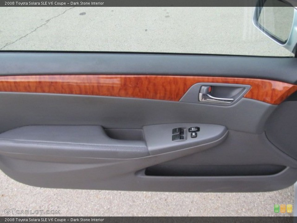 Dark Stone Interior Door Panel for the 2008 Toyota Solara SLE V6 Coupe #53788576