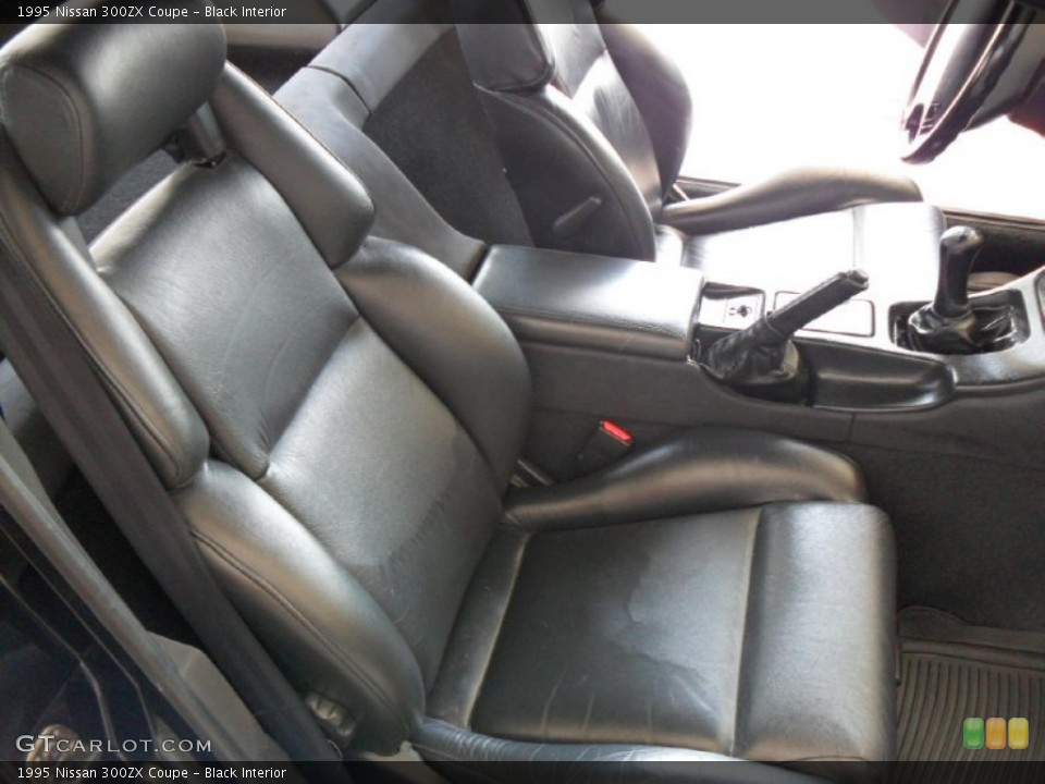 Black 1995 Nissan 300ZX Interiors