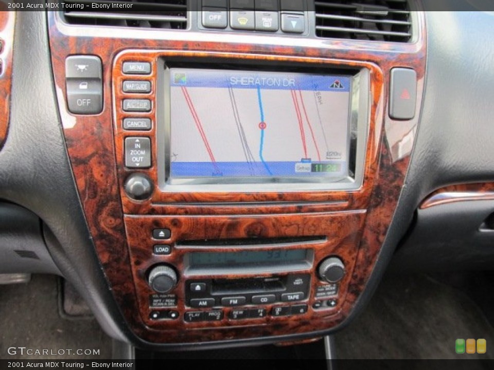 Ebony Interior Navigation for the 2001 Acura MDX Touring #53792614