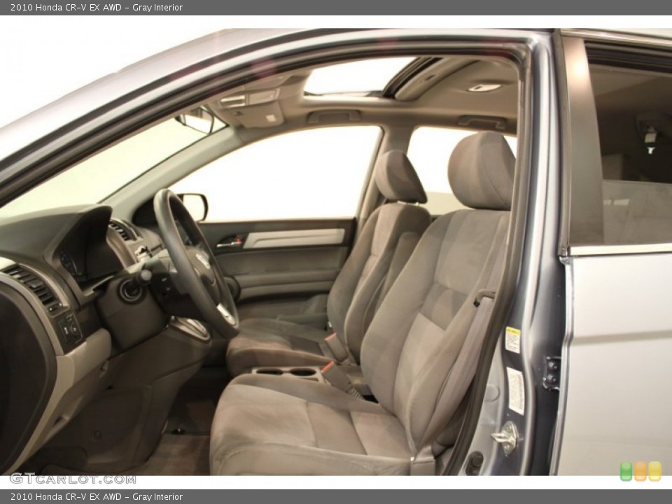 Gray Interior Photo for the 2010 Honda CR-V EX AWD #53793904